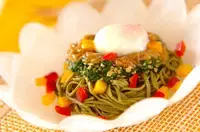 美肌のモロヘイヤそば