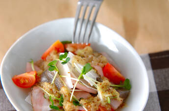 大根とハムのサラダ