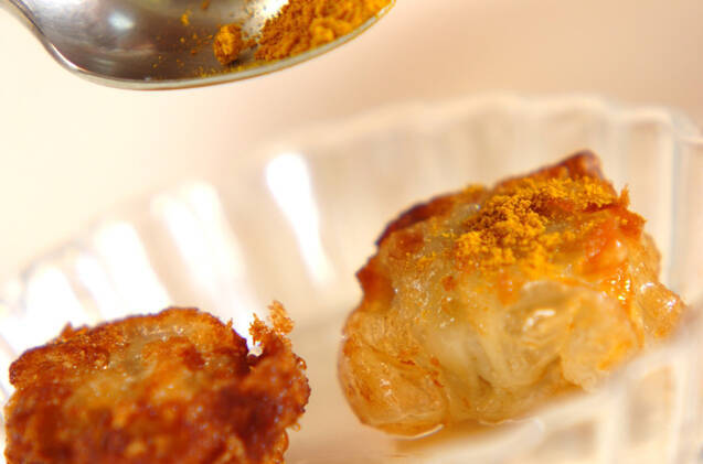 揚げシューマイカレー風味の作り方の手順2