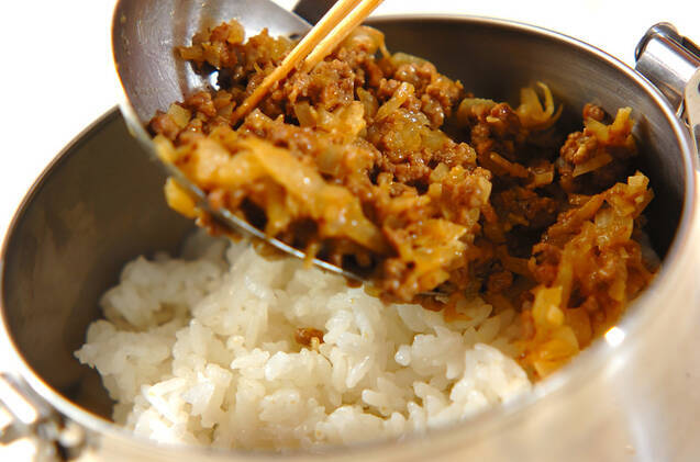 ドライカレーの作り方の手順4