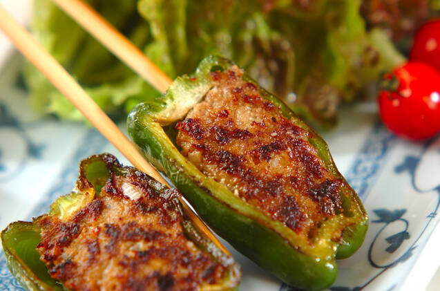 基本のピーマンの肉詰め ピーマンふんわりの作り方の手順6