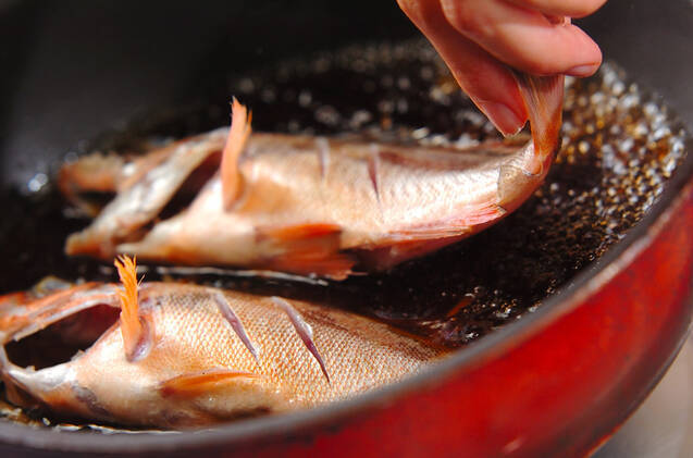 メバルの煮付けの作り方の手順5