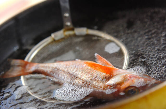 メバルの煮付けの作り方の手順1