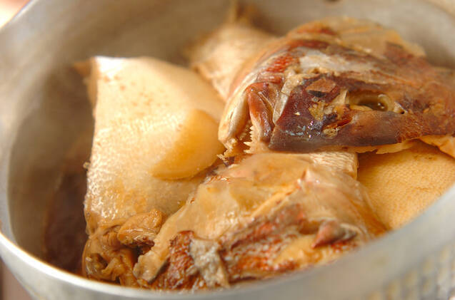 魚のアラの煮物の作り方の手順4