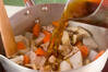 根菜と豚肉のあっさり煮の作り方の手順8