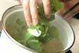チンゲンサイのスープの作り方5