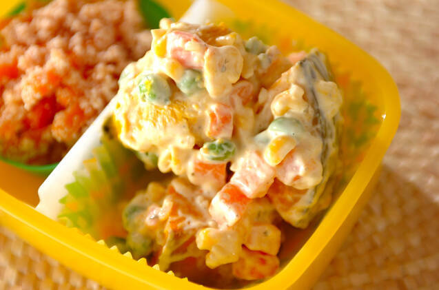 カボチャの簡単サラダ