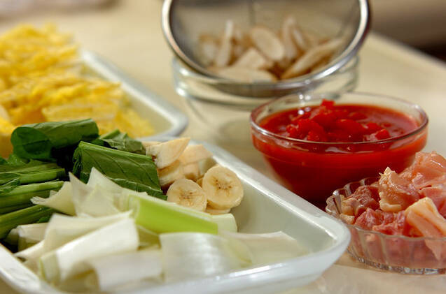 トマト鍋の作り方の手順1