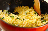 ジャコと小松菜のチャーハンの作り方3