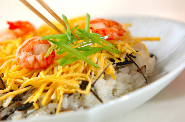 彩り3色ちらし寿司の作り方の手順12