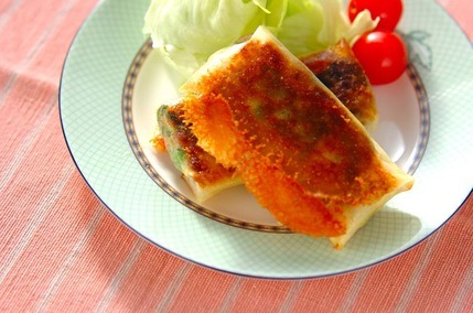 焼き納豆春巻き