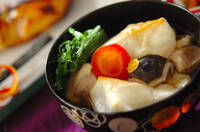 焼き餅入りおすましのお雑煮