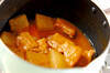 豚バラ肉と冬瓜のみそ煮の作り方の手順3
