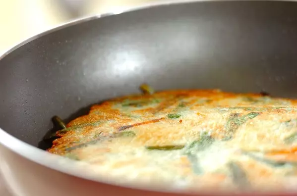 野菜たっぷり！ジャガイモ入りもちもちチヂミの作り方2