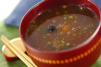 シジミの赤だし