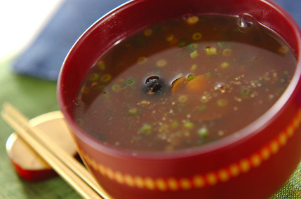 シジミの赤だし