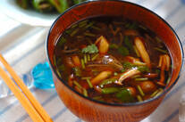 ジュンサイのみそ汁