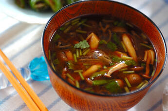 ジュンサイのみそ汁