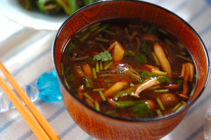 ジュンサイのみそ汁