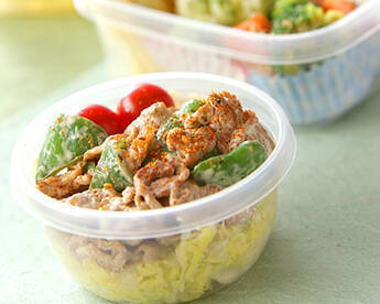 豚肉のマヨがらめ