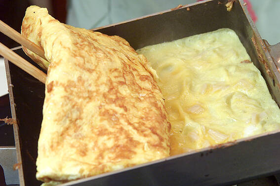 ホタテ入り卵焼きの作り方の手順4