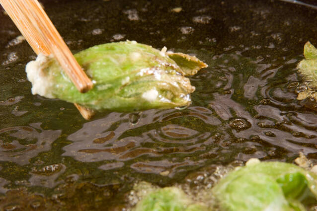 サクサク！天ぷら 春の山菜 基本の揚げ方の作り方の手順4