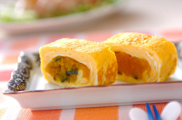 カボチャ入り卵焼き