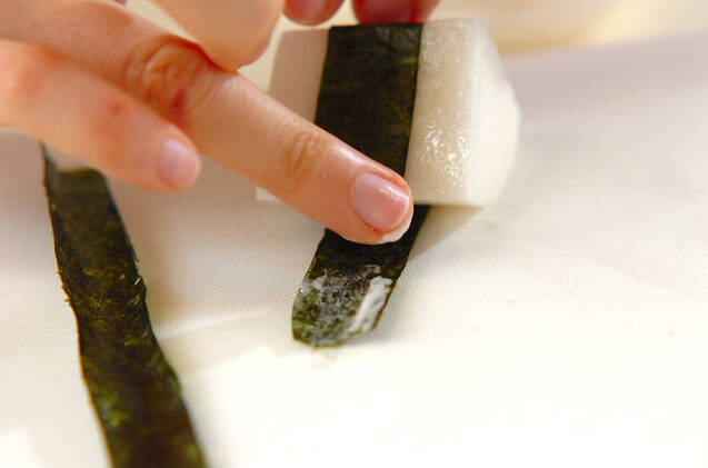 長芋の磯辺焼きの作り方の手順4