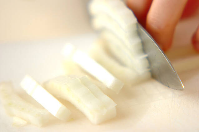 白菜の甘酢炒めの作り方の手順1