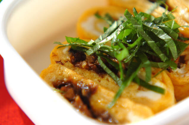 サンマ入り卵焼き