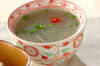 レンコンのトロミスープの作り方の手順