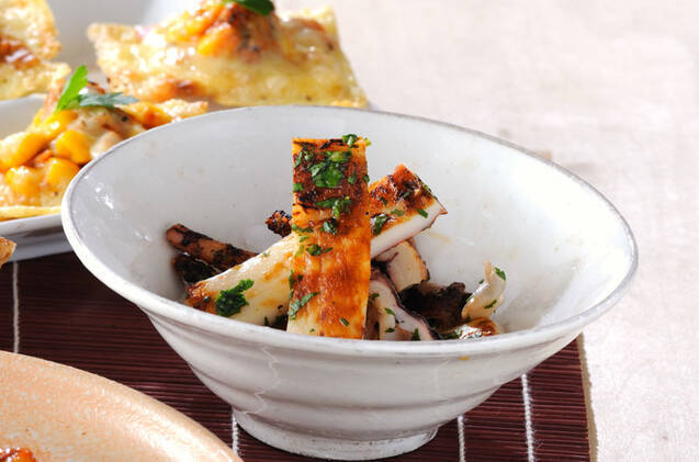 イカのエスニック焼き