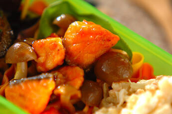 鮭のソテートマトソース