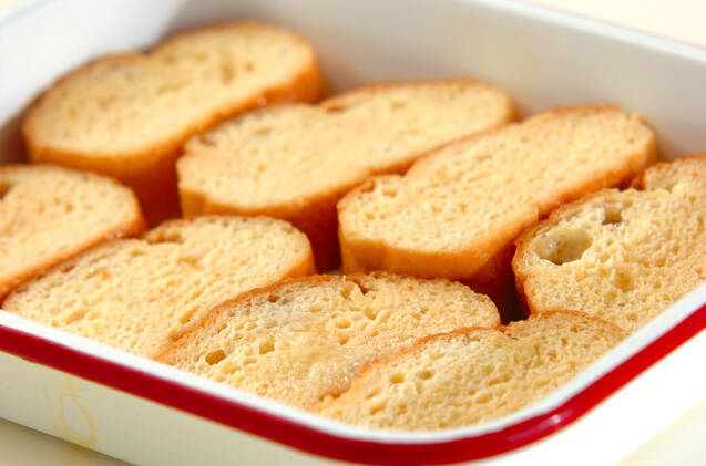 豆乳フレンチトーストの作り方の手順1