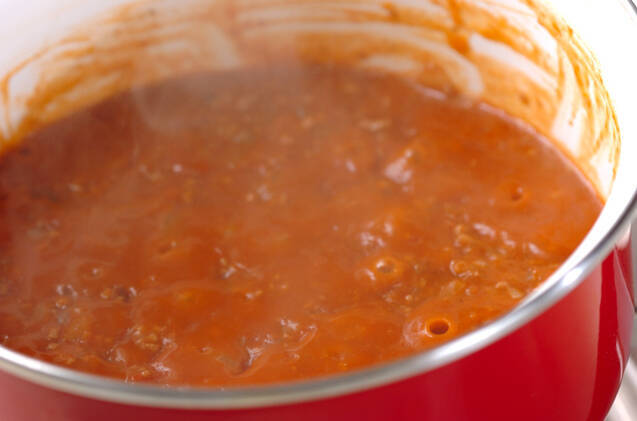 ジャージャー麺の作り方の手順5