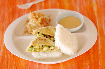 アボカド納豆ライスバ－ガー