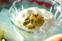 ヨーグルト・キウイ