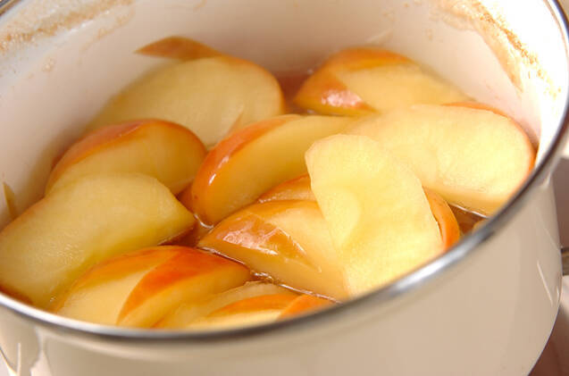 リンゴのデザートの作り方の手順4