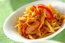 ジャガイモのカレー炒め