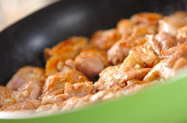 ピリ辛チキンソテー丼の作り方の手順5