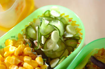 キュウリの酢の物