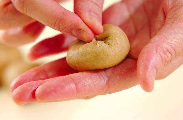 黒糖まんじゅうの作り方の手順5