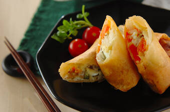ポテトの春巻き