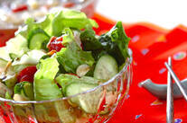 トマトジュースのサラダ