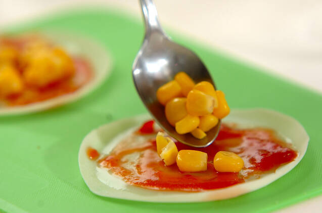 チリコーン焼きの作り方の手順2