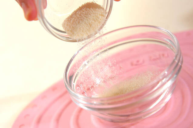 簡単ヨーグルトゼリーの作り方の手順1