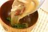 ナメコシイタケ汁の作り方の手順5