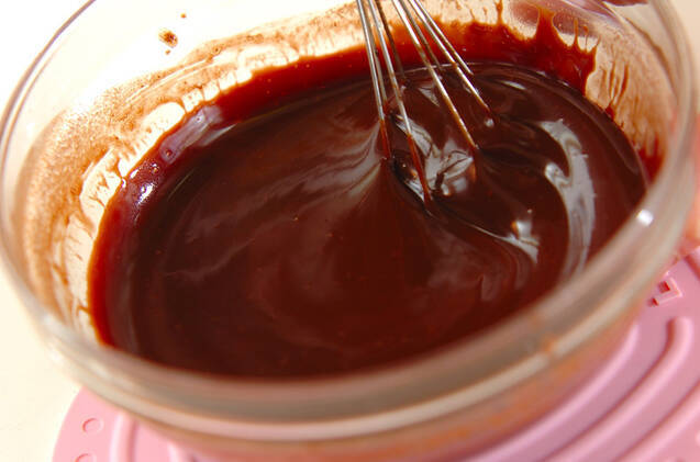 ヴィーガン パヴェ・ショコラ(生チョコ)の作り方の手順3