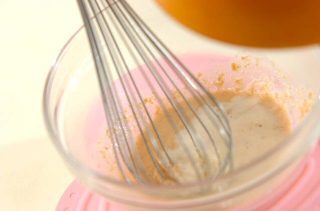 ゴマきな粉プリンの作り方の手順4