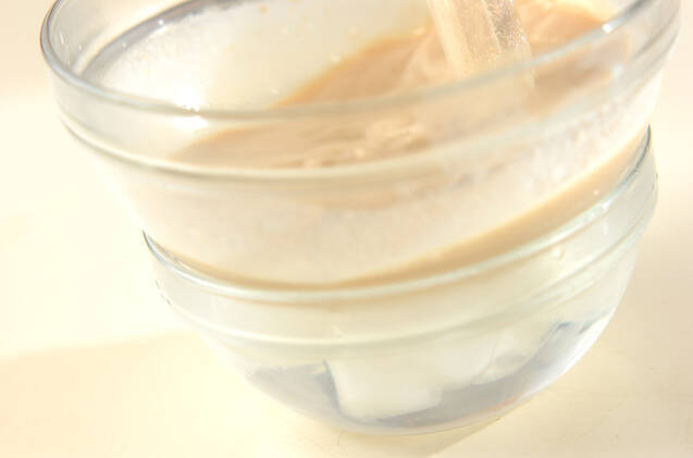 ゴマきな粉プリンの作り方の手順5